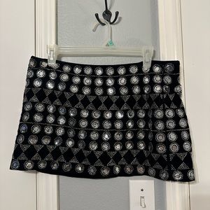 Zara mini jewels skirt